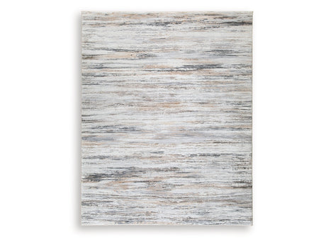 Nace Gray/Brown/White Memory Foam Large Rug - Ornate Home