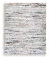 Nace Gray/Brown/White Memory Foam Large Rug - Ornate Home