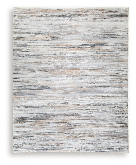 Nace Gray/Brown/White Memory Foam Large Rug - Ornate Home