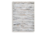 Nace Gray/Brown/White Memory Foam Medium Rug - Ornate Home