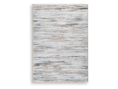 Nace Gray/Brown/White Memory Foam Medium Rug - Ornate Home
