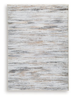 Nace Gray/Brown/White Memory Foam Medium Rug - Ornate Home
