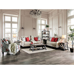 Nadene Ivory Chair - Ornate Home