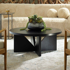 Nadette Espresso Coffee Table - Ornate Home