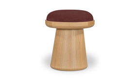 Nadia Berry Swivel Accent Stool - Ornate Home