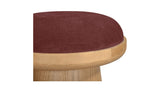 Nadia Berry Swivel Accent Stool - Ornate Home