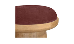 Nadia Berry Swivel Accent Stool - Ornate Home