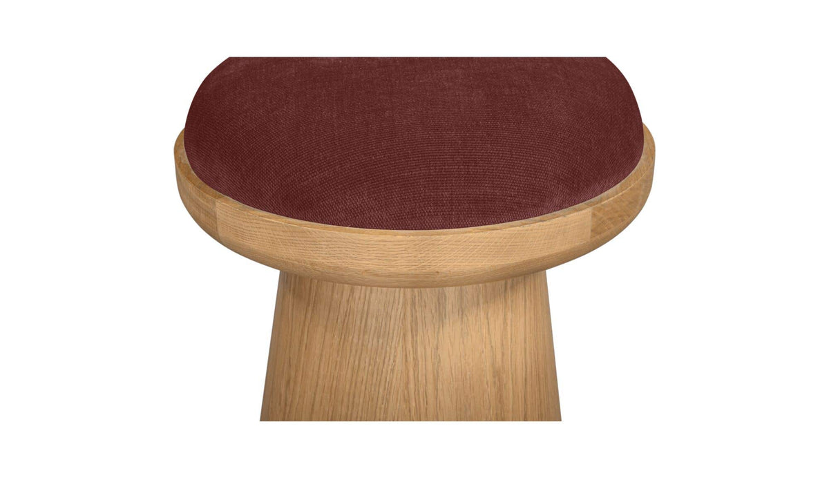 Nadia Berry Swivel Accent Stool - Ornate Home