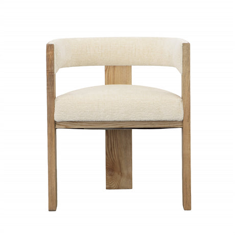 Nadia Cream/Natural Dining Chair - Ornate Home