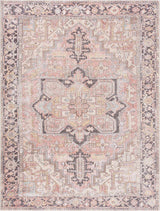 Nadia Dust Pink Area Rug - Clearance - Ornate Home