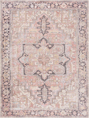 Nadia Dust Pink Area Rug - Clearance - Ornate Home