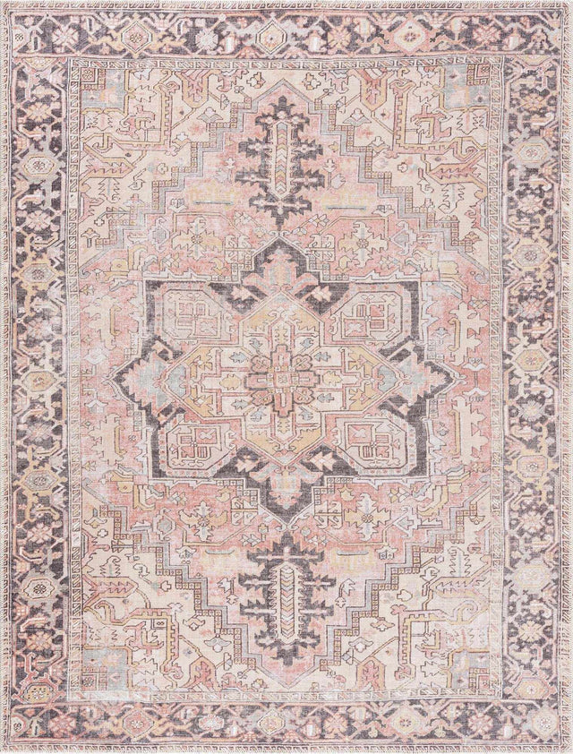 Nadia Dust Pink Area Rug - Clearance - Ornate Home