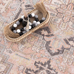 Nadia Dust Pink Area Rug - Clearance - Ornate Home