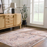 Nadia Dust Pink Area Rug - Clearance - Ornate Home