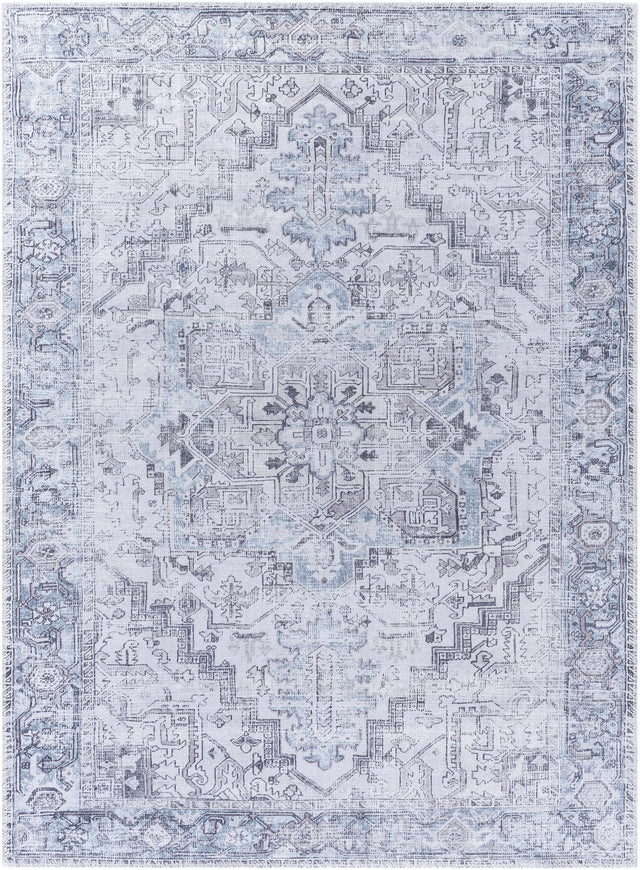 Nadia Silver Gray Area Rug - Clearance - Ornate Home