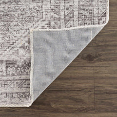 Nadie Blue Gray Medallion Area Rug - Clearance - Ornate Home