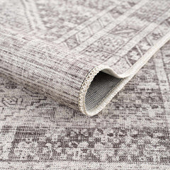 Nadie Blue Gray Medallion Area Rug - Clearance - Ornate Home