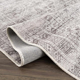 Nadie Blue Gray Medallion Area Rug - Clearance - Ornate Home