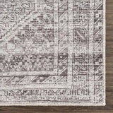 Nadie Blue Gray Medallion Area Rug - Clearance - Ornate Home
