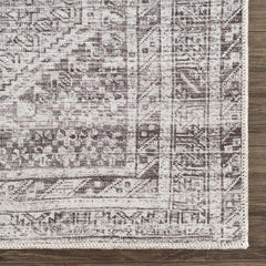 Nadie Blue Gray Medallion Area Rug - Clearance - Ornate Home