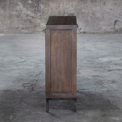 Nadie Light Walnut Console Cabinet - Ornate Home