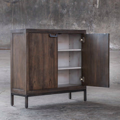 Nadie Light Walnut Console Cabinet - Ornate Home