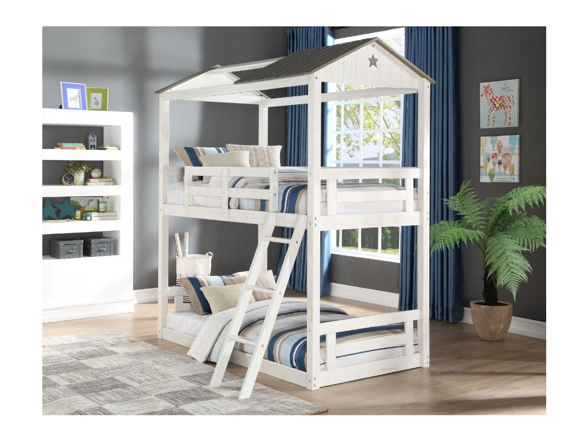 Nadine Cottage Twin/Twin Bunk Bed - Ornate Home