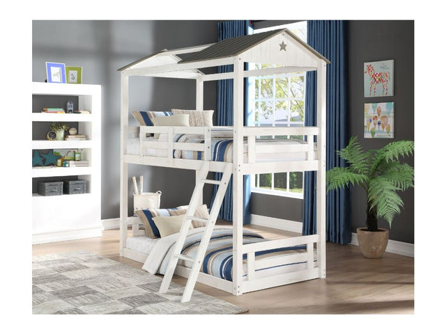 Nadine Cottage Twin/Twin Bunk Bed - Ornate Home