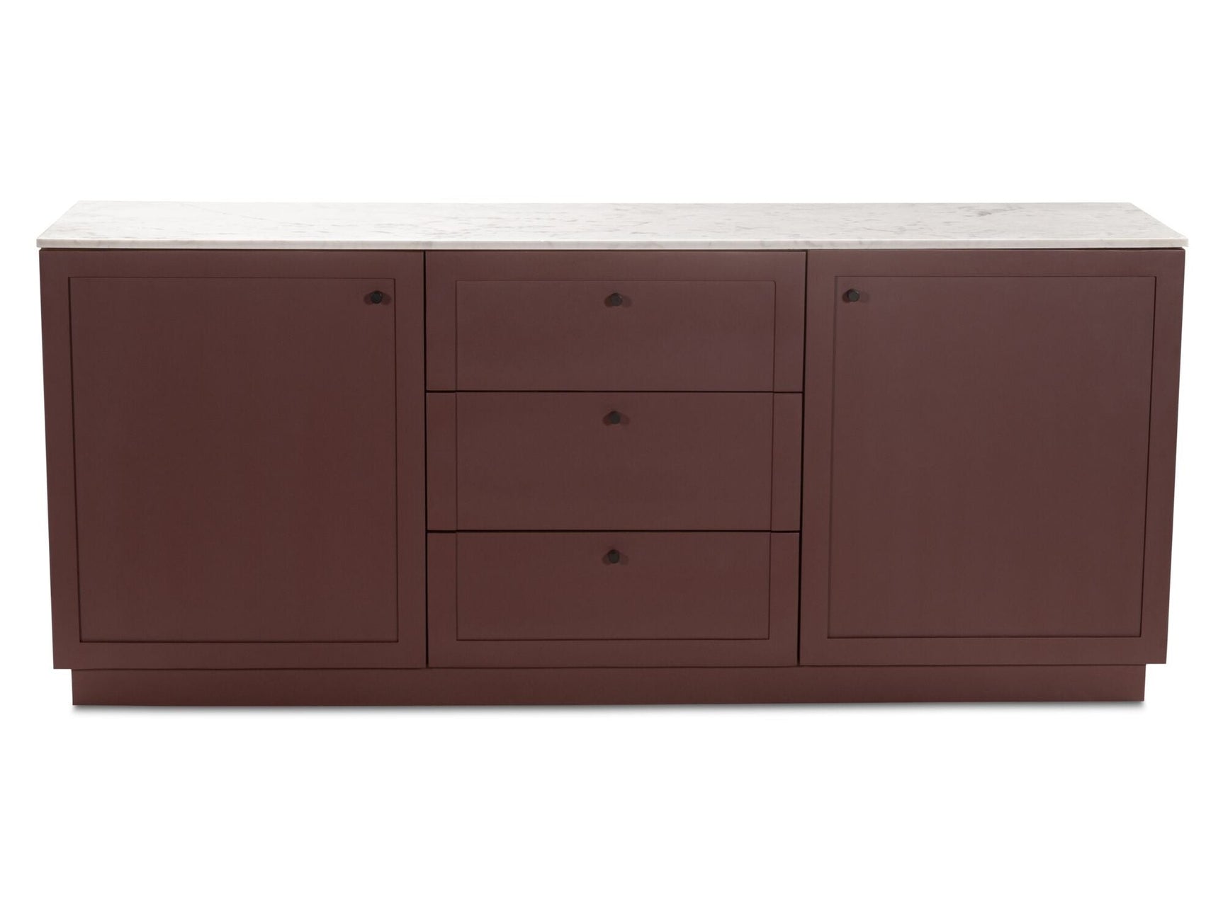 Nadine Deep Burgundy Sideboard - Ornate Home