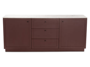 Nadine Deep Burgundy Sideboard - Ornate Home