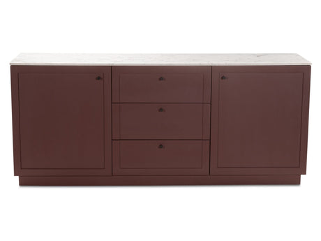 Nadine Deep Burgundy Sideboard - Ornate Home