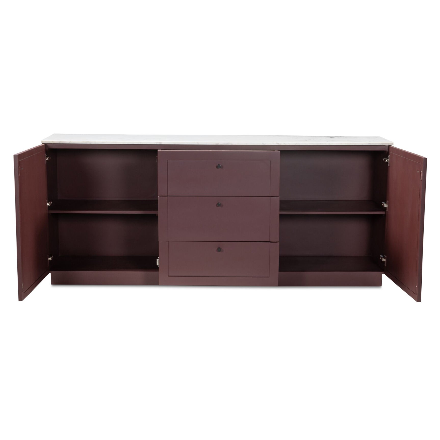 Nadine Deep Burgundy Sideboard - Ornate Home