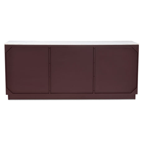 Nadine Deep Burgundy Sideboard - Ornate Home