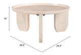 Nador Natural Coffee Table - Ornate Home
