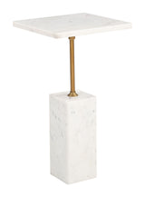 Naht White Side Table - Ornate Home