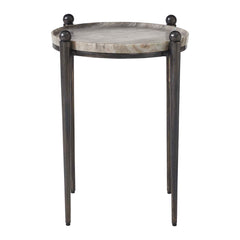 Nahunta Dark Bronze Accent Table - Ornate Home