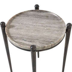 Nahunta Dark Bronze Accent Table - Ornate Home