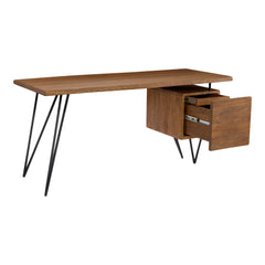 Nailed Brown Desk - Ornate Home