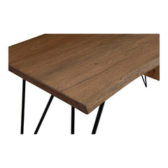 Nailed Brown Desk - Ornate Home