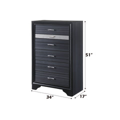 Naima Black Chest - Ornate Home