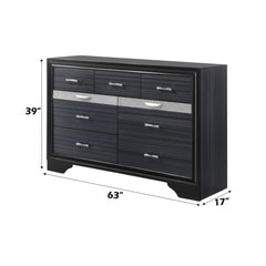 Naima Black Dresser - Ornate Home