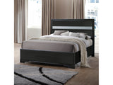 Naima Black Full Bed - Ornate Home