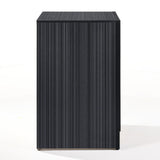 Naima Black Nightstand - Ornate Home