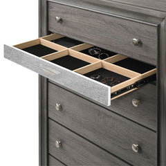 Naima Gray Chest - Ornate Home