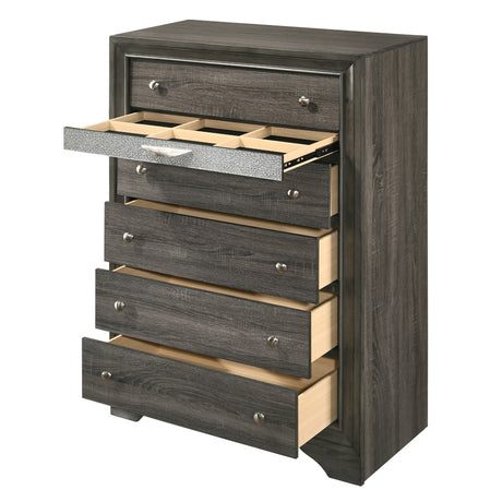 Naima Gray Chest - Ornate Home