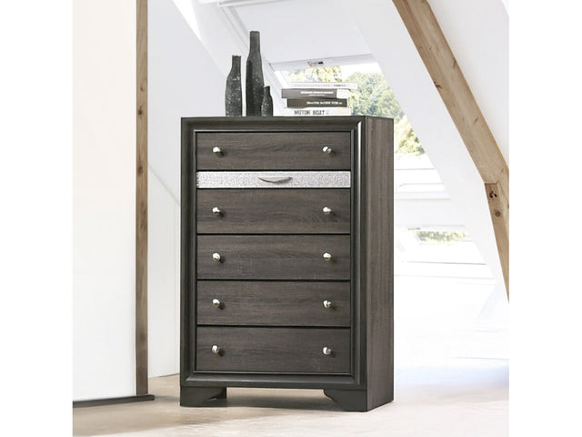 Naima Gray Chest - Ornate Home