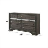 Naima Gray Dresser - Ornate Home