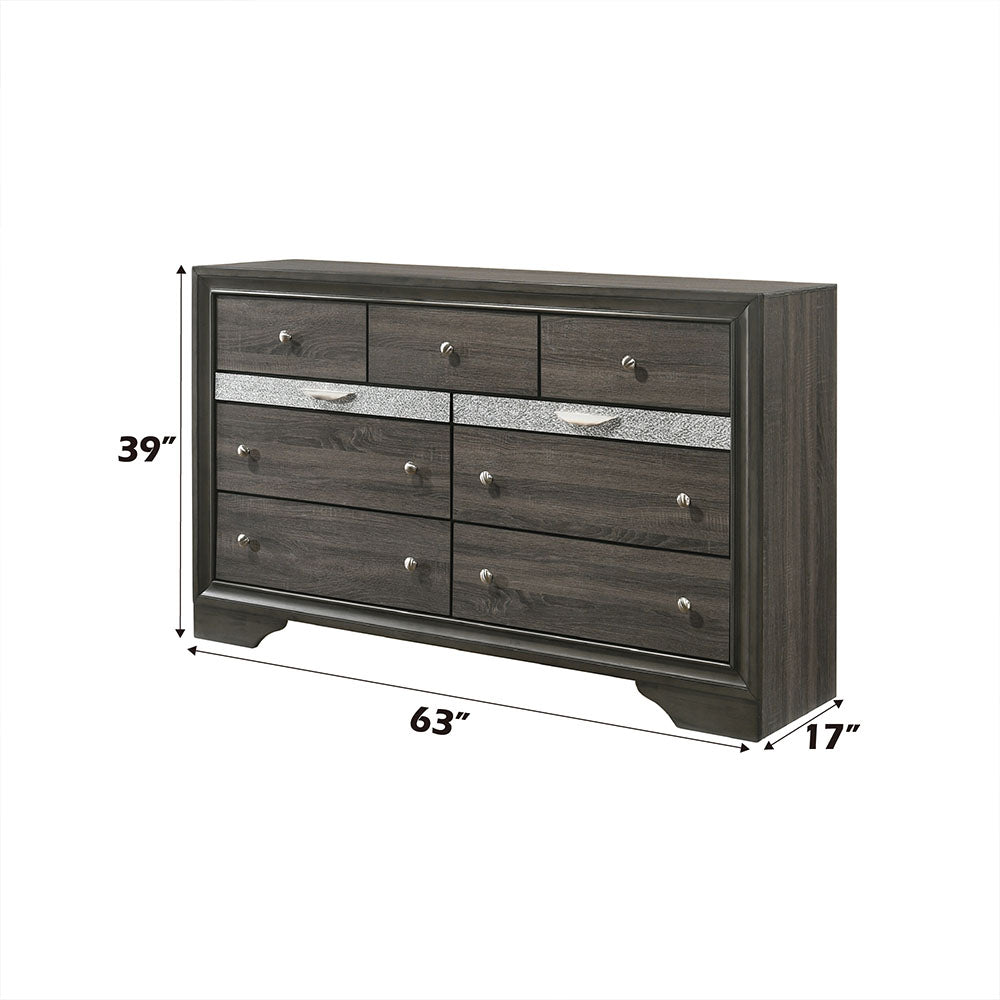 Naima Gray Dresser - Ornate Home