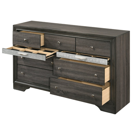 Naima Gray Dresser - Ornate Home