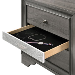 Naima Gray Nightstand - Ornate Home